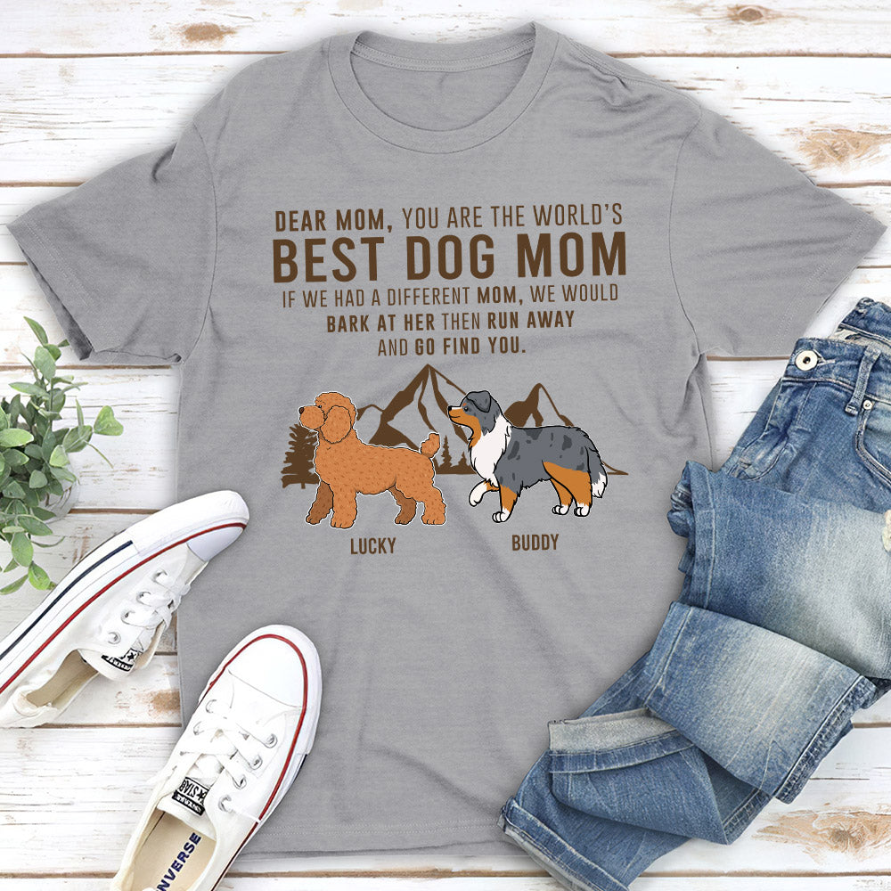 Run Away - Customizable Unisex Personalized T - shirt for Pet Lovers