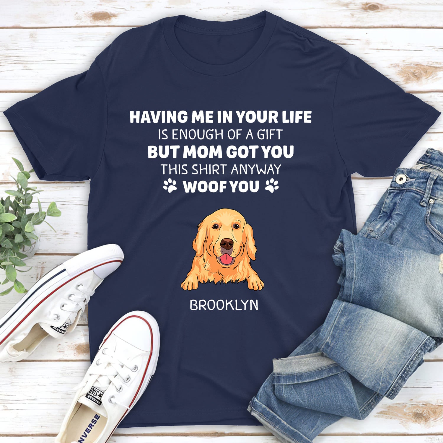 Personalized Unisex Dog Lover T-shirt - The Perfect Gift
