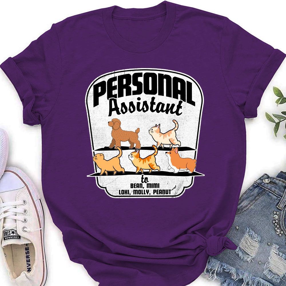 Customizable Personalized Women's Pet Lover T-shirt - The Ideal Gift