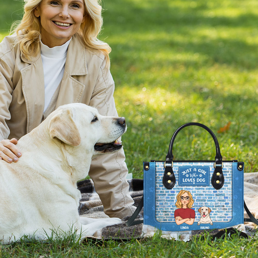 Personalized Custom Leather Bag: Show Your Love for Your Dogs