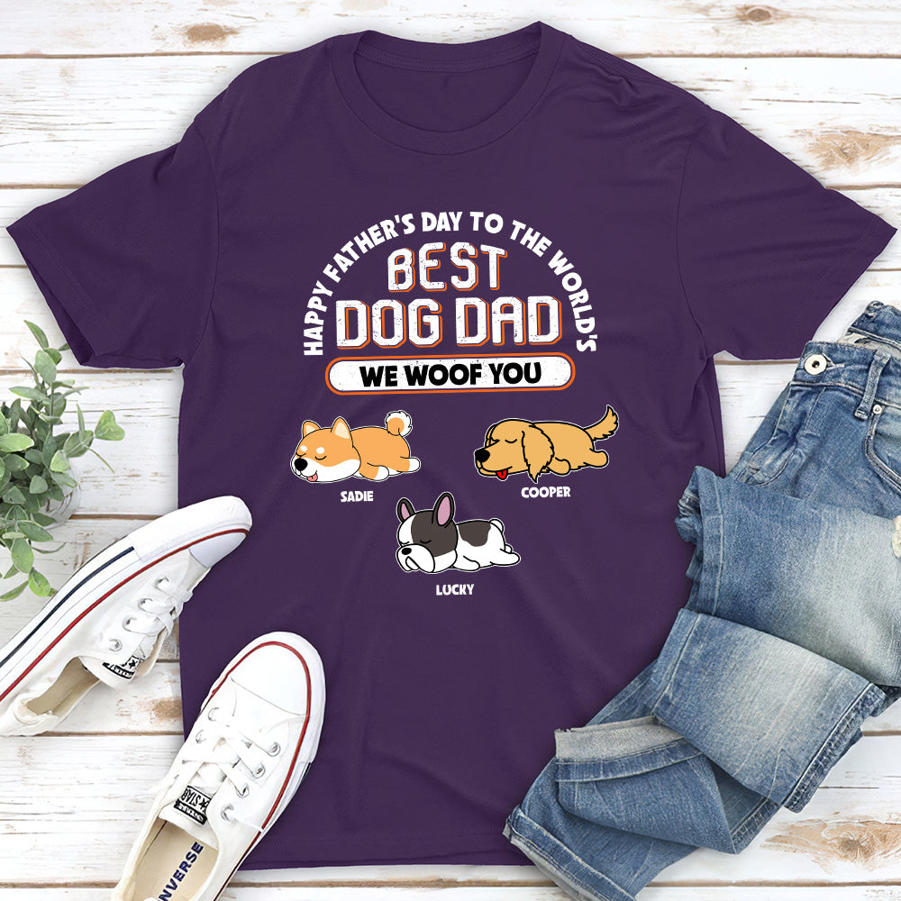 Personalized Custom Unisex T-shirt - The Ideal Gift for Pet - Loving Dads