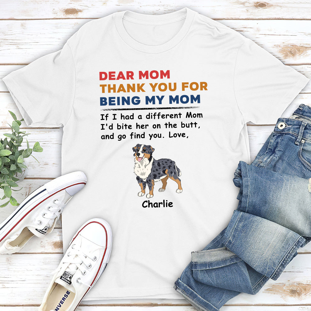 Customizable Unisex 'Dogs Bite You' T-shirt - Ideal Gift for Pet Lovers