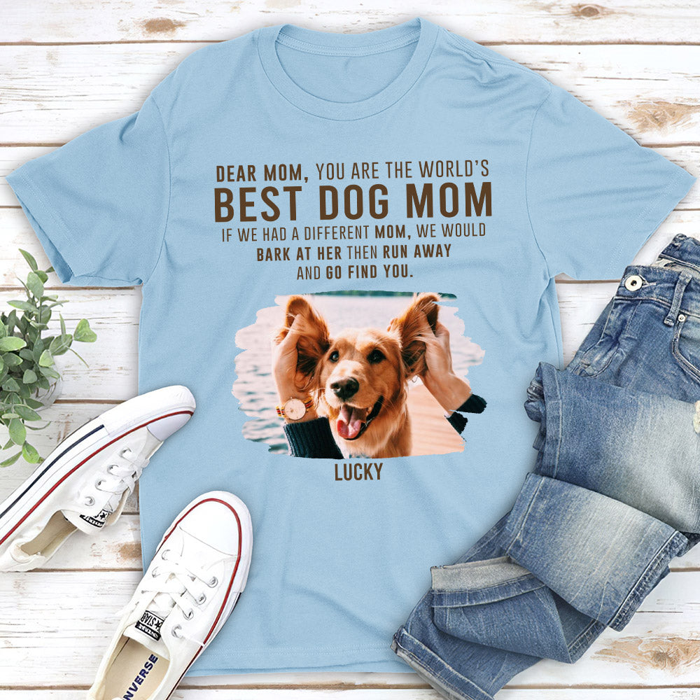 Run Away - Customizable Unisex Personalized T - shirt for Pet Lovers