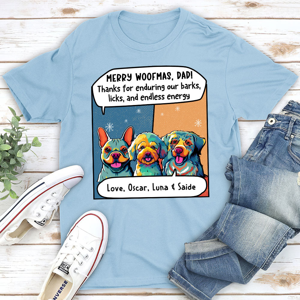 Enduring My Barks - Customizable Unisex Personalized Pet Lover T-shirt