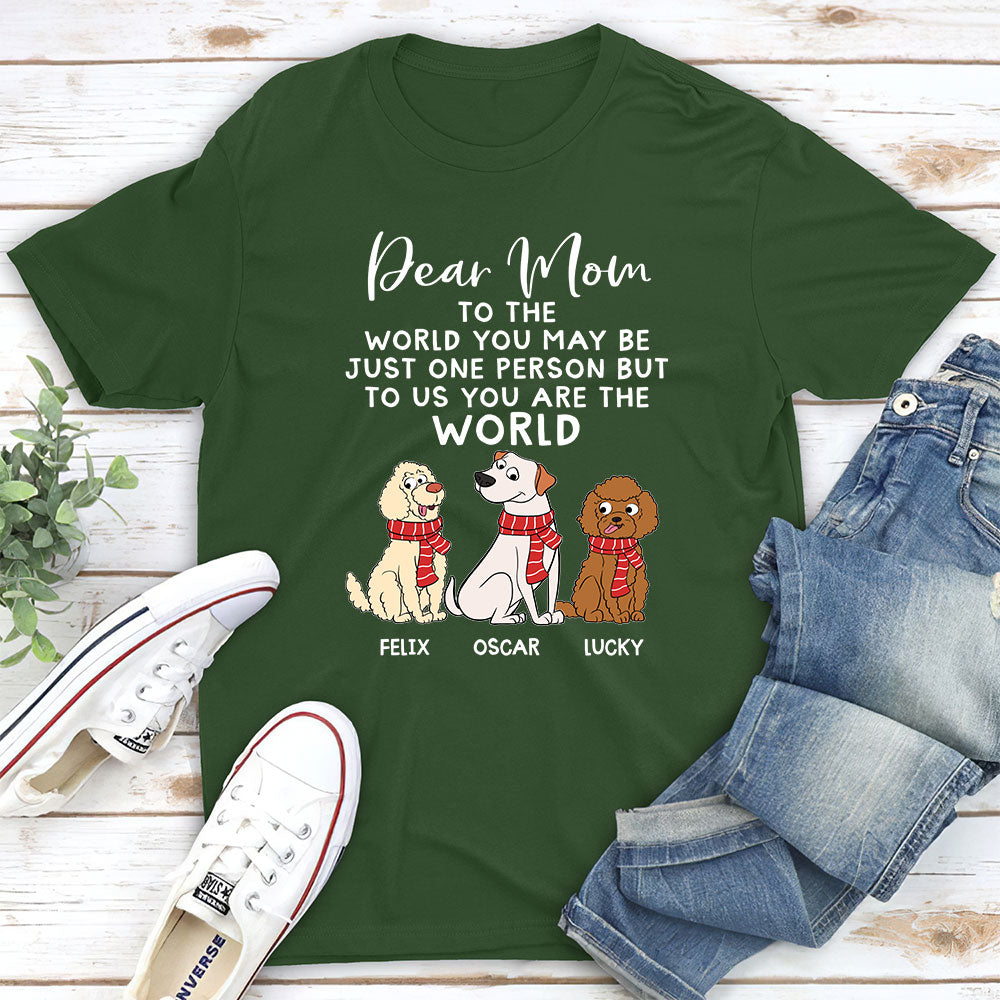 Personalized Custom Unisex Pet Lover's T-Shirt for One Person