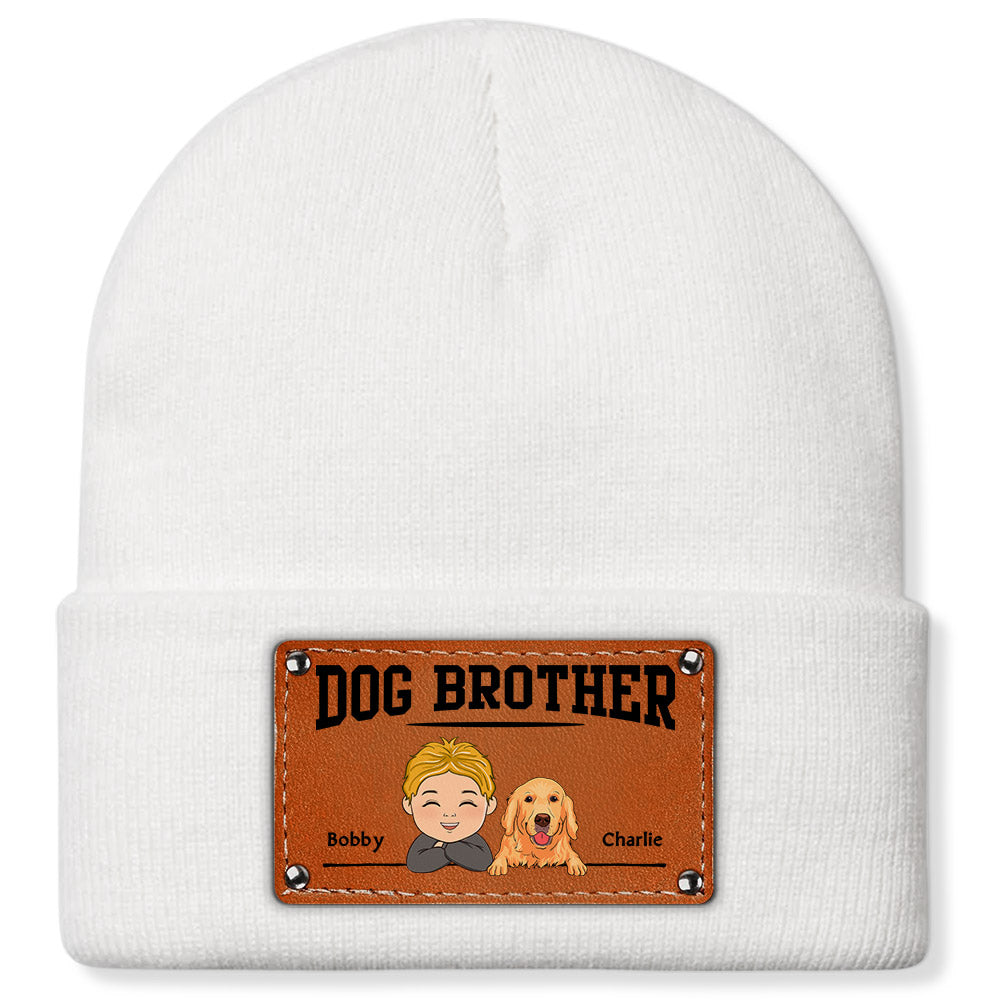 Dog Sister - Customizable Personalized Baby Beanie for Fall and Winter