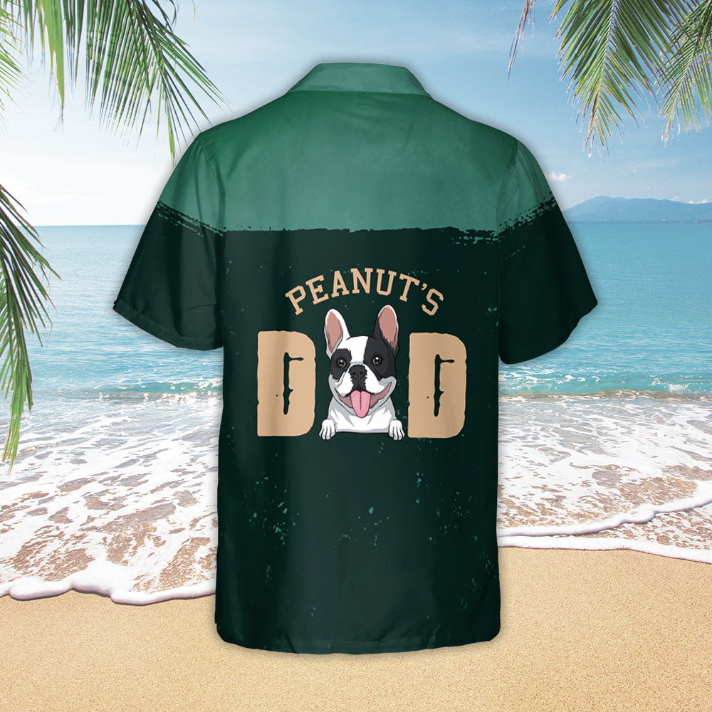 Customizable Dog Dad Hawaiian Shirt - Personalized for Pet Lovers