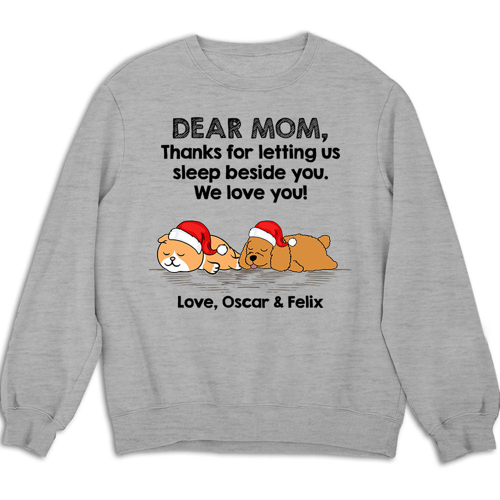 Personalized Custom Pet - Sleeping Companion Sweatshirt