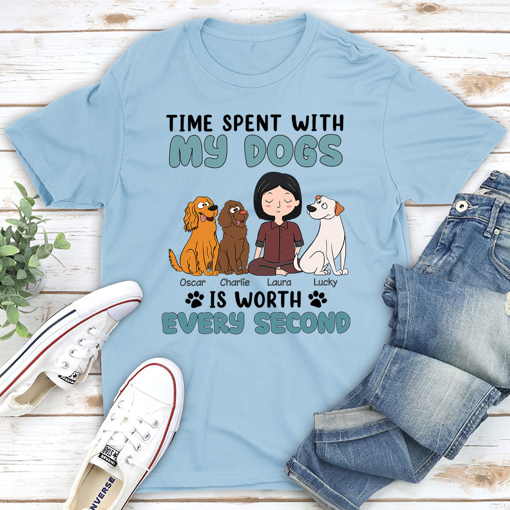 Every Second - Customizable Unisex Personalized T - shirt for Pet Lovers