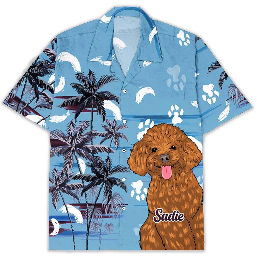 Customizable Summer Hawaiian Shirt for Pet Lovers