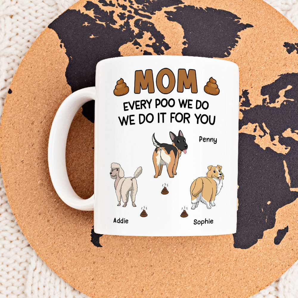 I Do For You - Customizable Personalized Coffee Mug for Pet Lovers