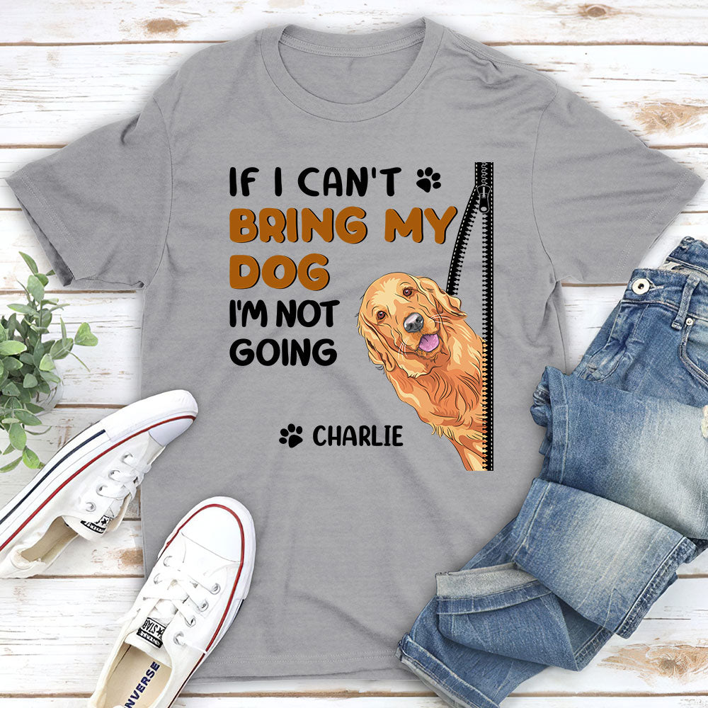 Personalized Custom Unisex Bring Dog T-shirt - Ideal Gift for Pet Lovers
