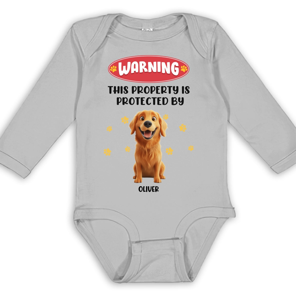Personalized Custom Long Sleeve Baby Onesie: A Cherished Keepsake