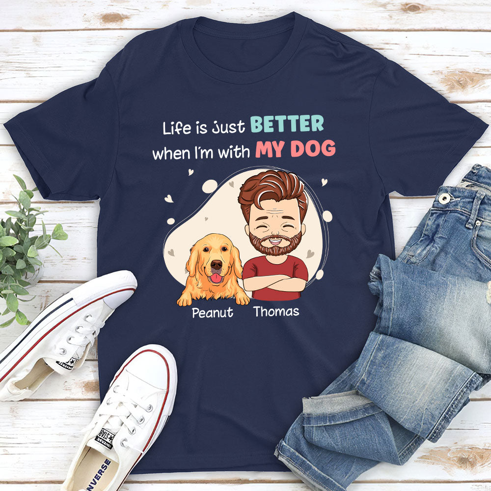 Exquisite Personalized Unisex Pet Portrait T-shirt - A Gift Beyond Compare