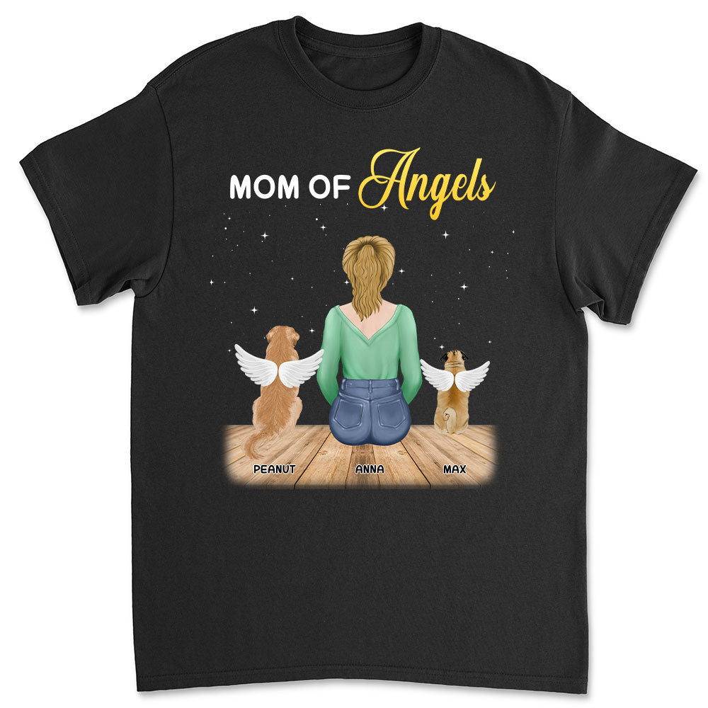 Personalized Custom Unisex Memorial T-shirt for Pet Lovers - Parents Of Angels