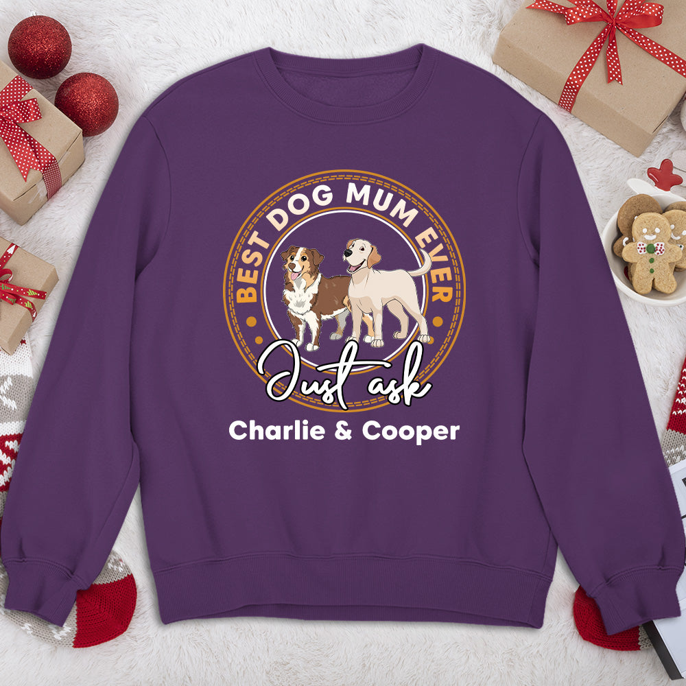 Top-Rated Personalized Custom Sweatshirt for Dog Lovers