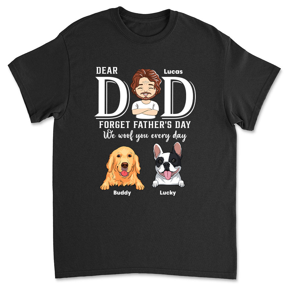 Father's Day Personalized Custom Unisex Pet Lover T-shirt
