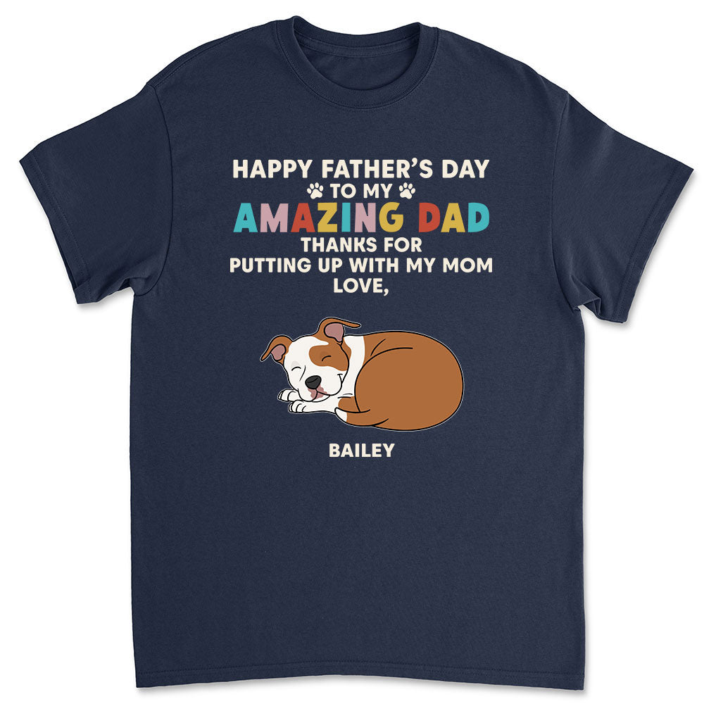 Personalized Custom Unisex T-shirt - Ideal Gift for Amazing Dads