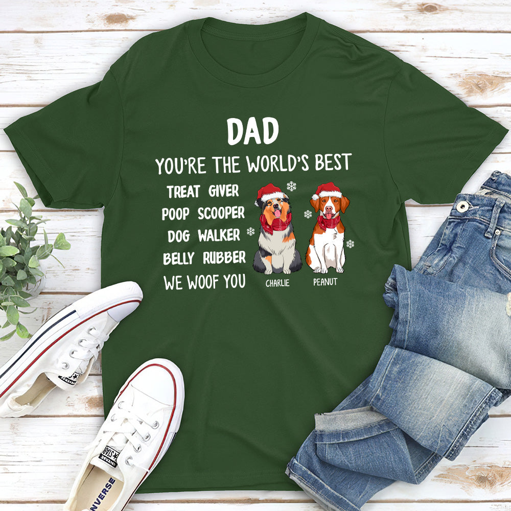 Customizable Unisex Belly Rubber Personalized T - shirt for Pet Lovers