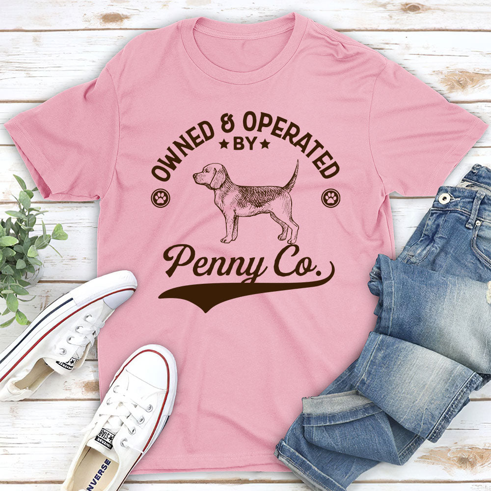Dog Co. - Customizable Unisex Personalized Pet Lover T-shirt