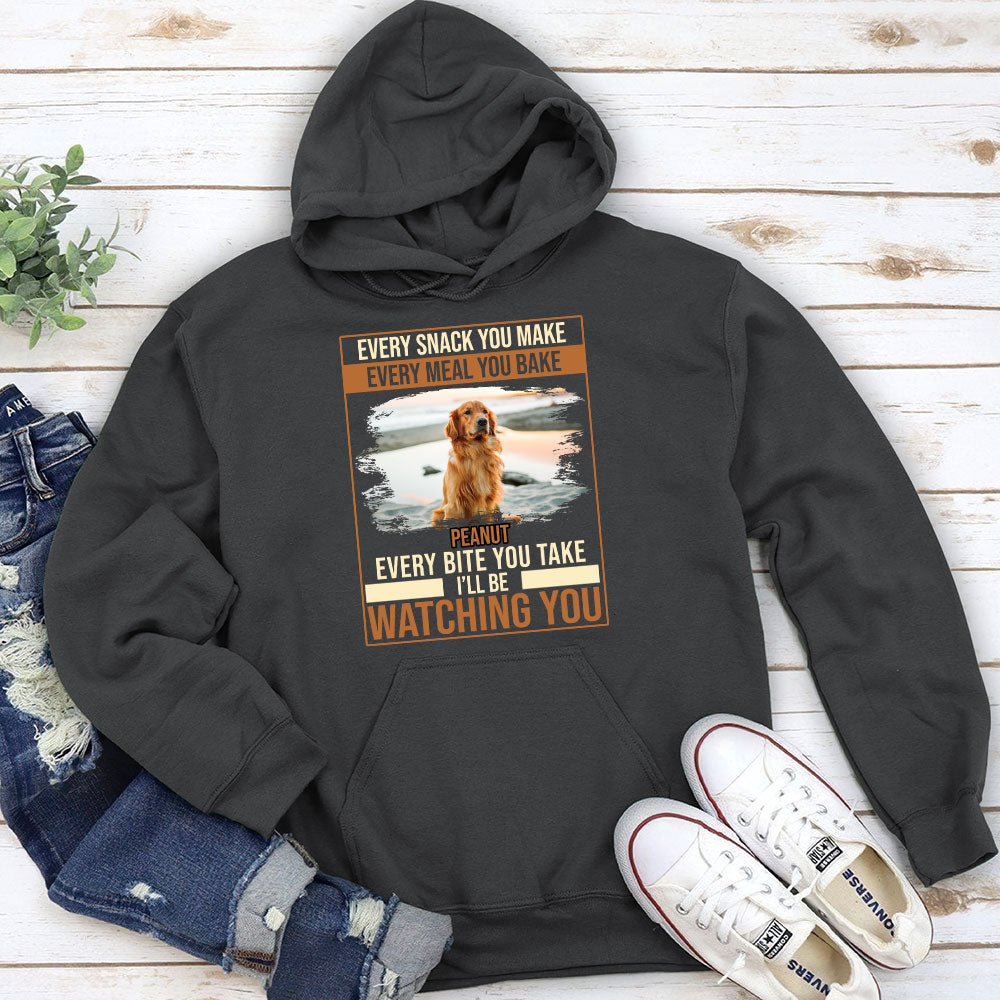 Personalized Custom Snack & Meal Hoodie for Pet Lovers