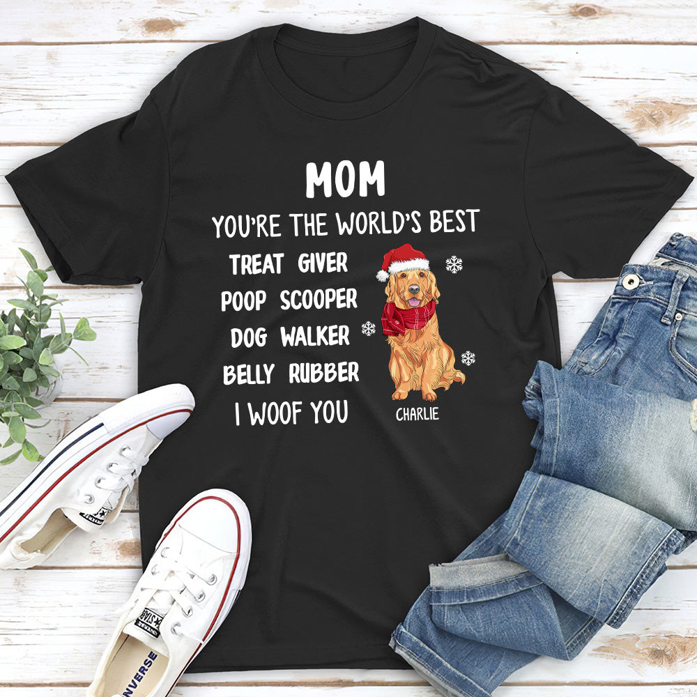 Customizable Unisex Belly Rubber Personalized T - shirt for Pet Lovers