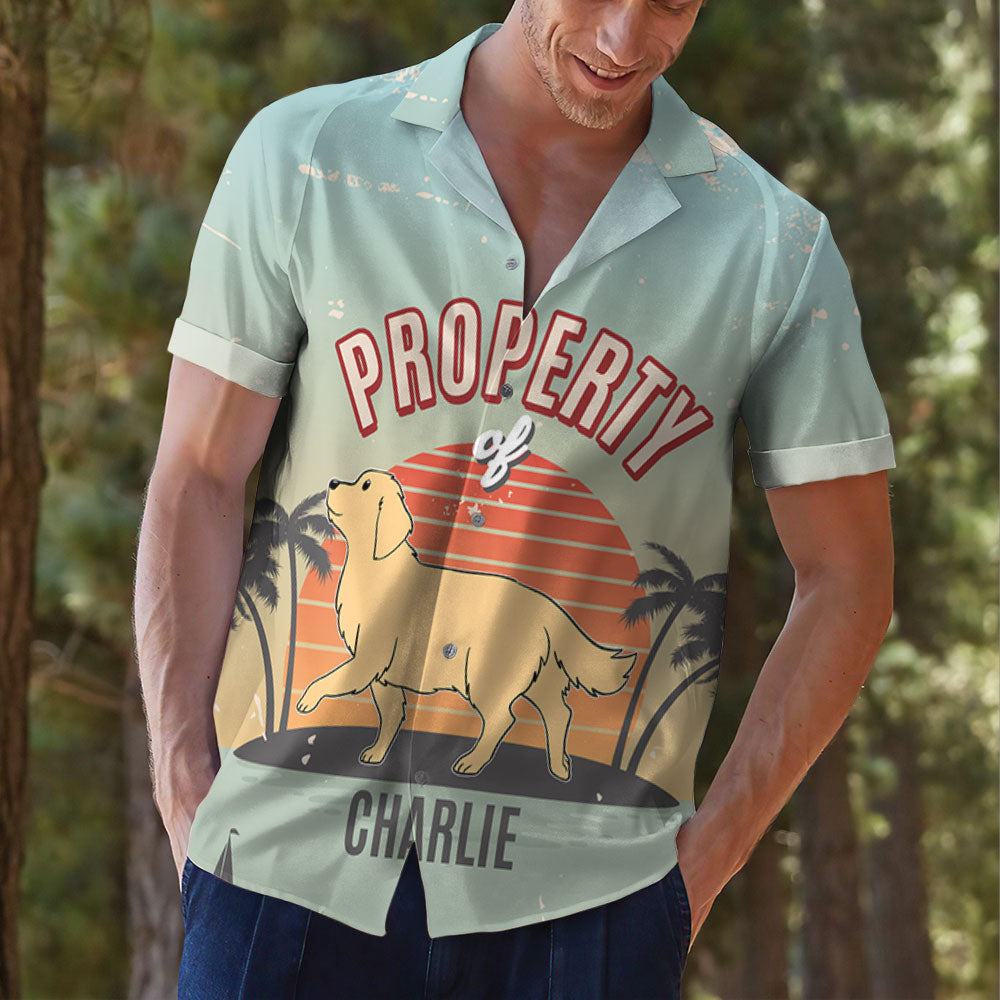 Customizable Summer Hawaiian Shirt for Pet Lovers