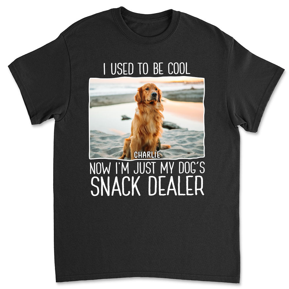 Personalized Custom Unisex 'Just A Snack Dealer 2 Photo' T-shirt - Ideal Gift for Pet Lovers