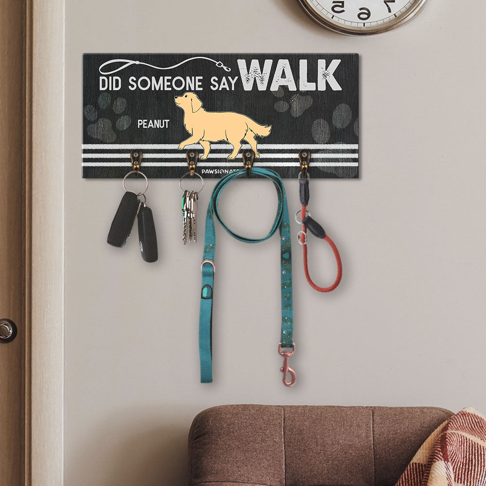 Personalized Custom Wooden Key Holder - The Ideal Gift for Pet Lovers