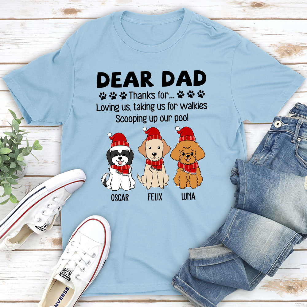 Personalized 'Thanks For Scooping Up' Unisex T-shirt - Ideal Gift for Pet Lovers