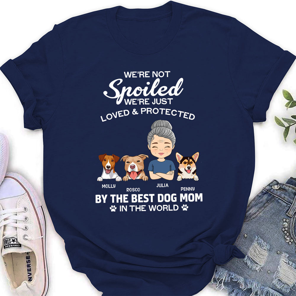 Personalized Women's 'Loved And Protected' Pet - Inspired T - shirt