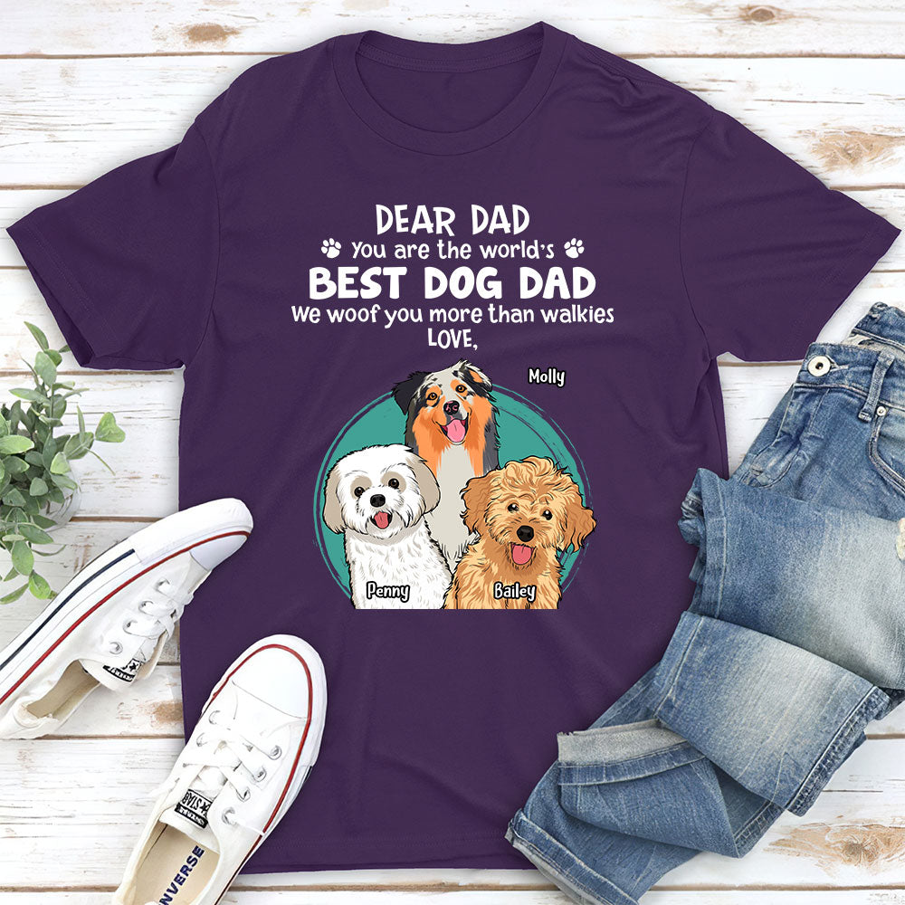 More Than Walkies - Customizable Unisex Personalized Pet Lover T-shirt