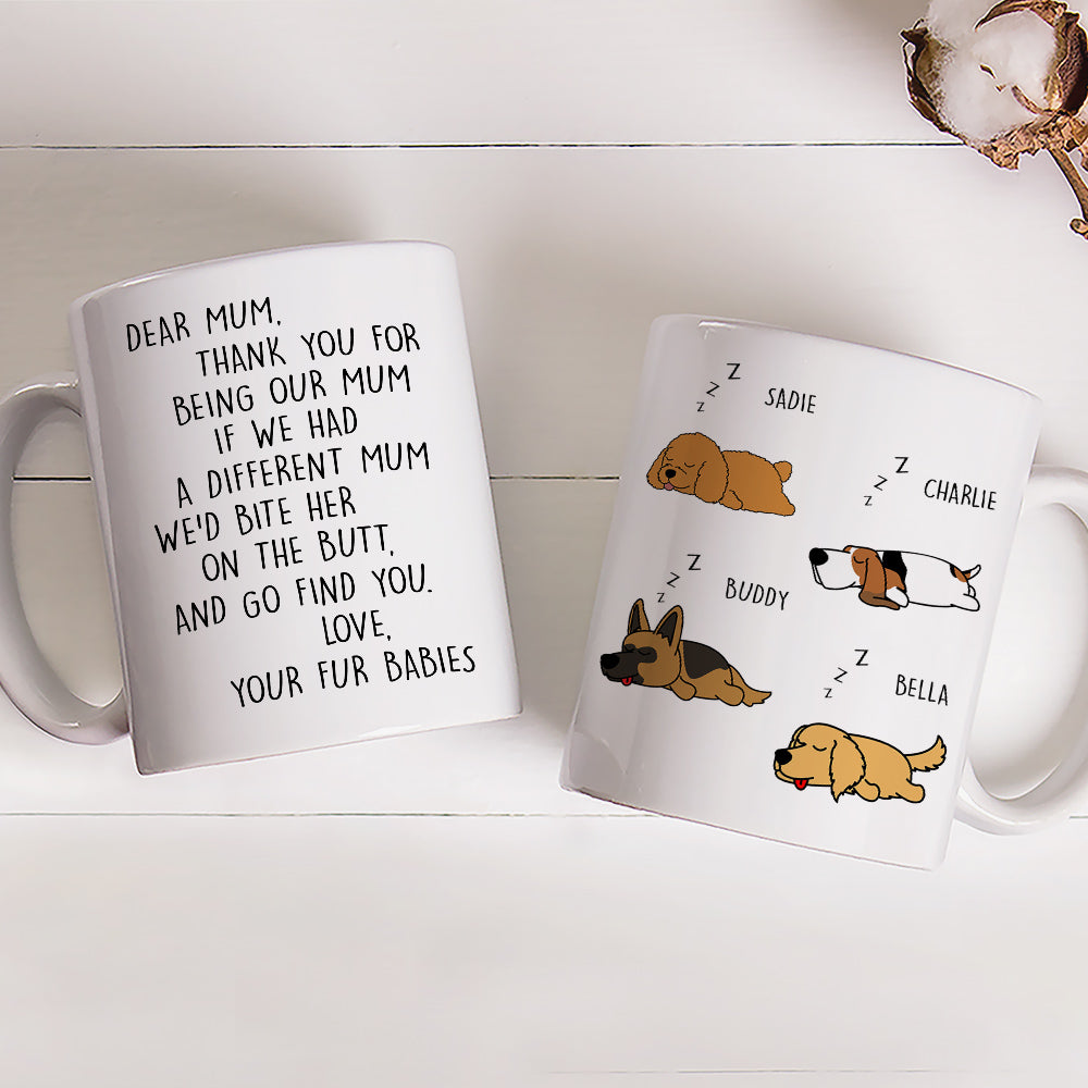 Personalized Custom Coffee Mug - Ideal Gift for Dog Moms and Dads