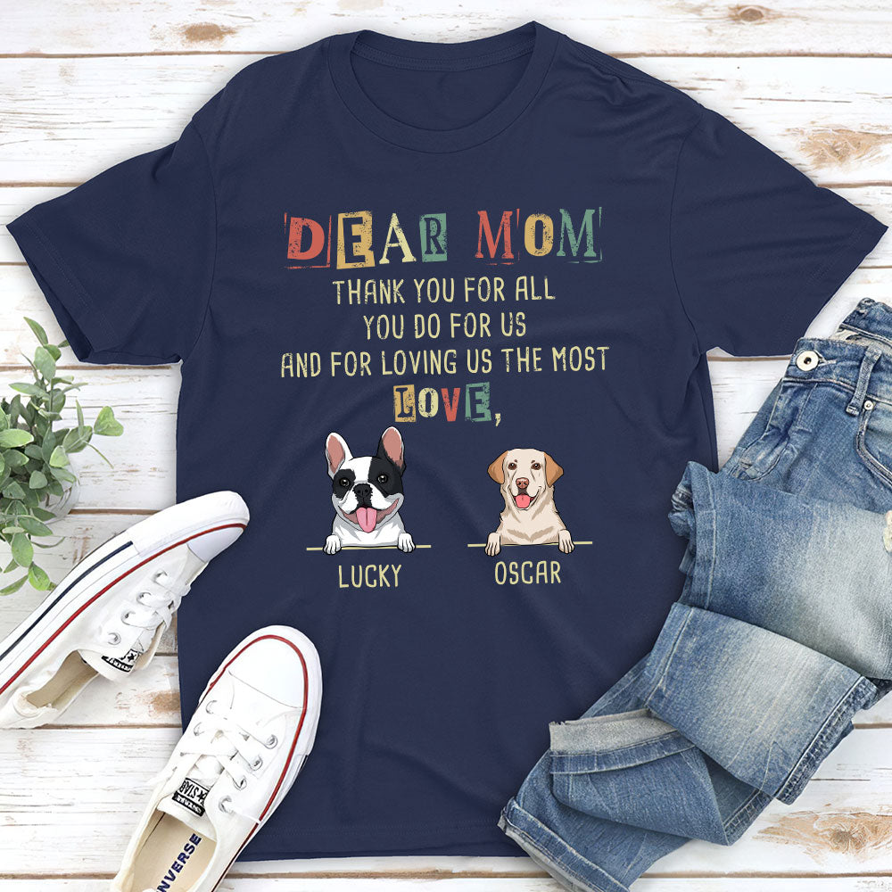 Customizable Unisex T-shirt: The Ideal Gift for Pet Lovers
