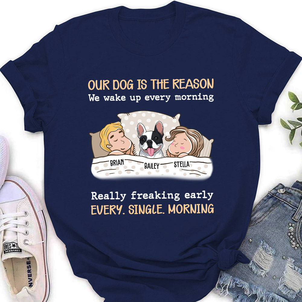 My Pet Reason Couple - Customizable Personalized Women's Pet Lover T-shirt
