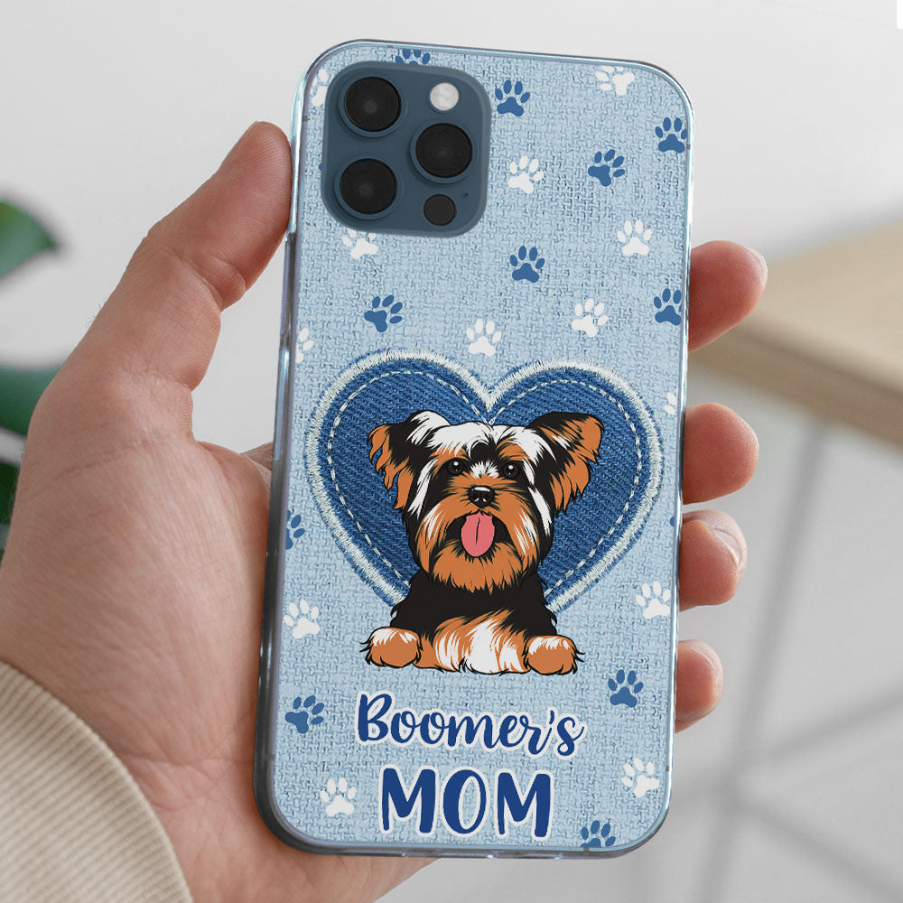 Customizable Dog Mom Personalized Phone Case