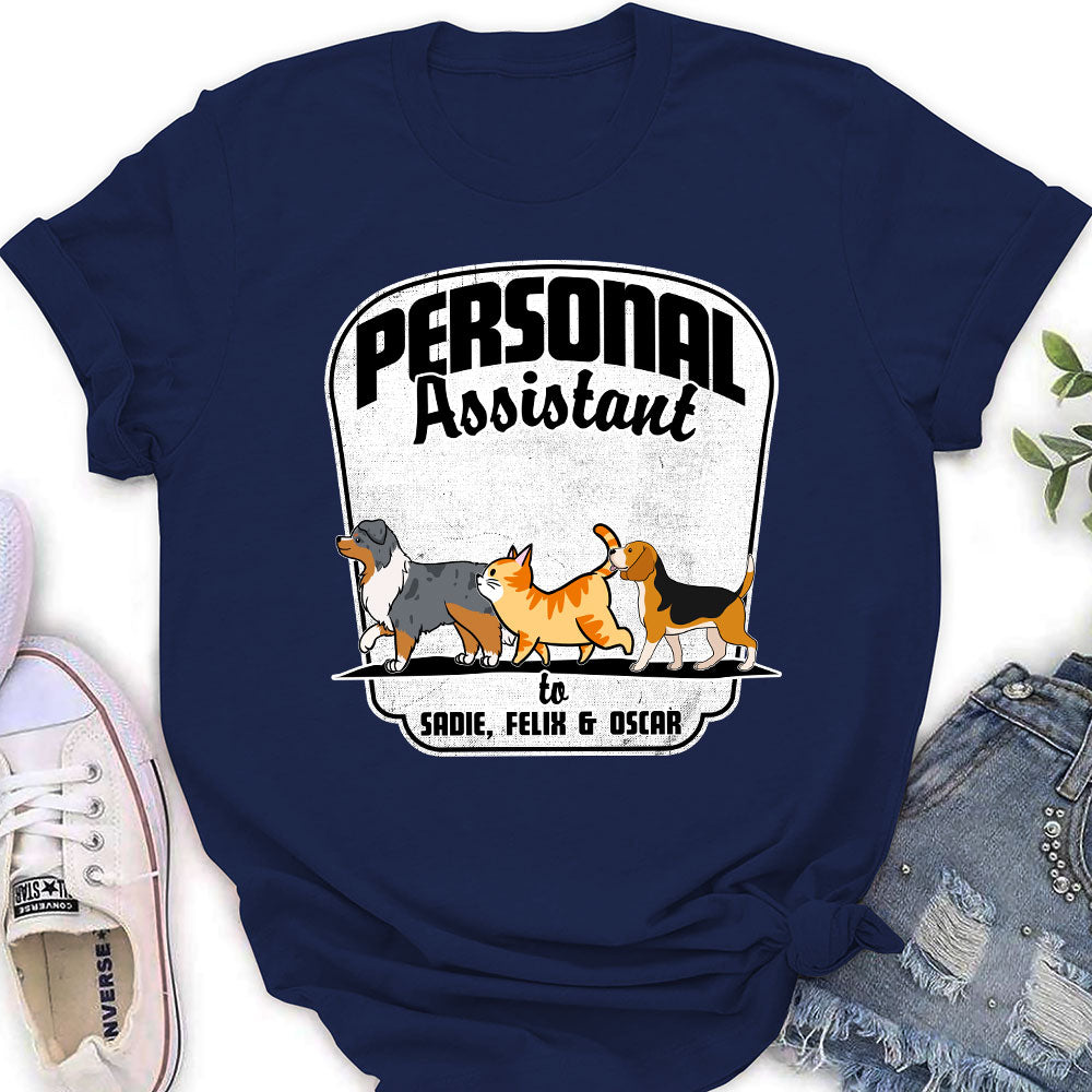 Customizable Personalized Women's Pet Lover T-shirt - The Ideal Gift