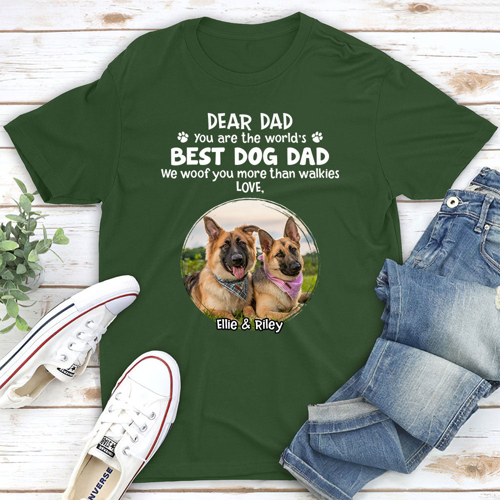 More Than Walkies - Customizable Unisex Personalized Pet Lover T-shirt