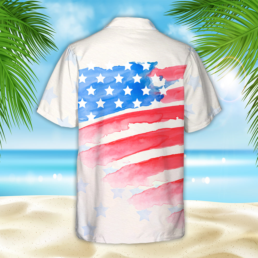 4th Of July Personalized Custom Hawaiian Shirt for Dogs - Unique Pet Lover's Gift