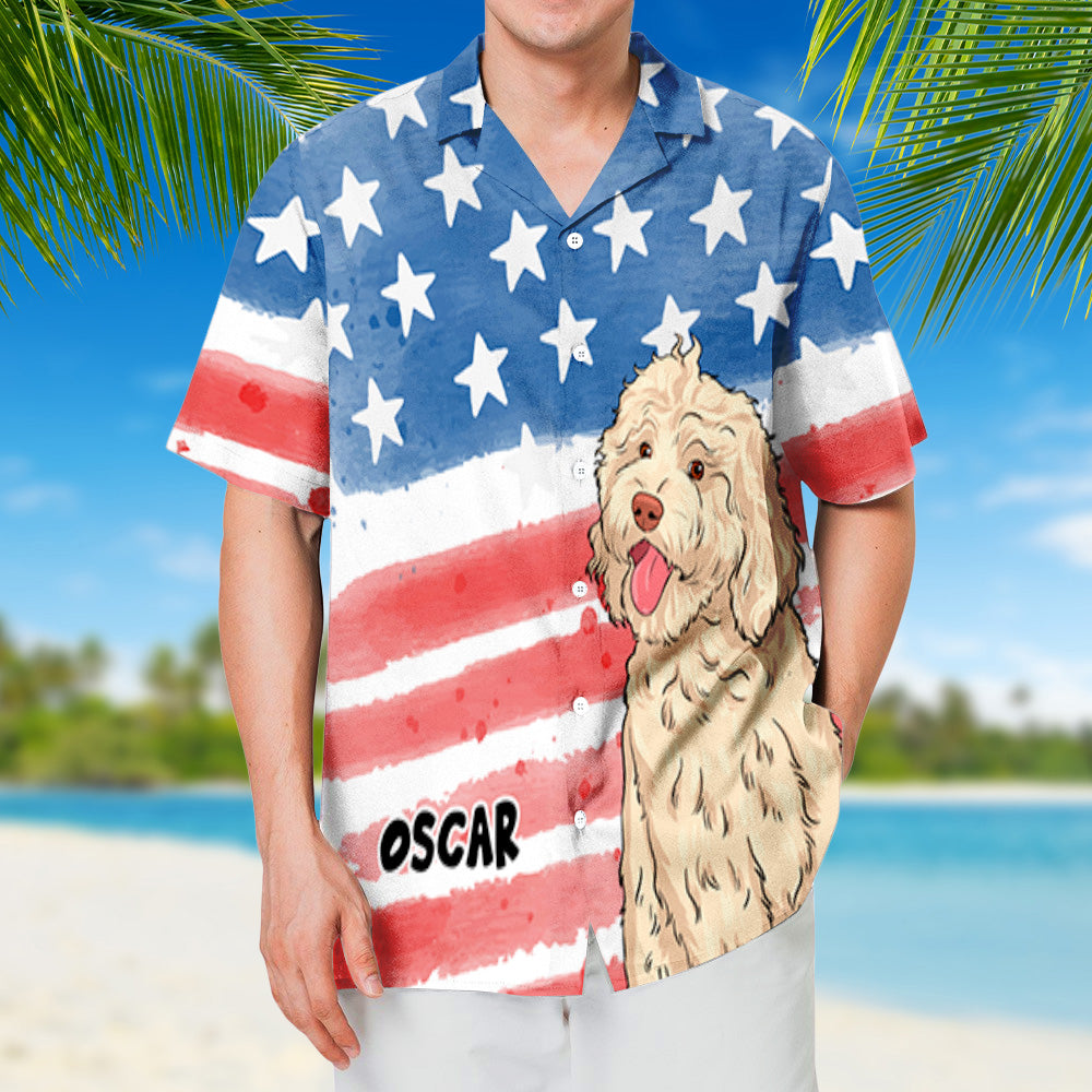 Top - Personalized Custom Hawaiian Shirt for Dog Dads