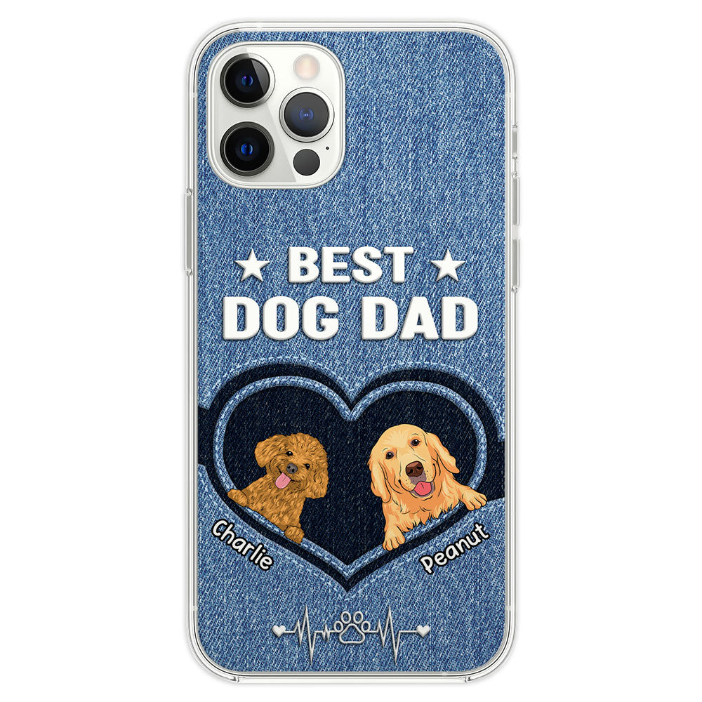 Top-Rated Personalized Dog Dad & Mom Custom Phone Case