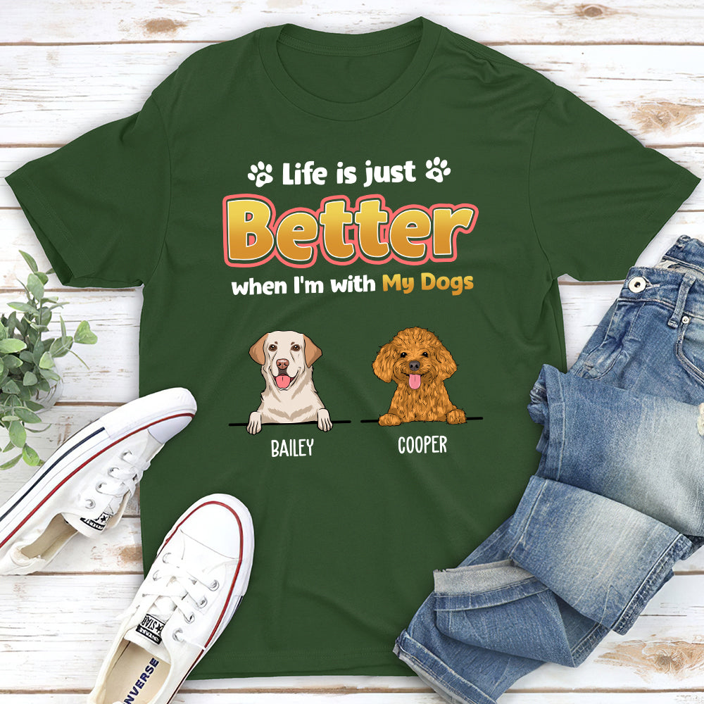Top - Personalized Custom Unisex T - shirt for Pet Lovers