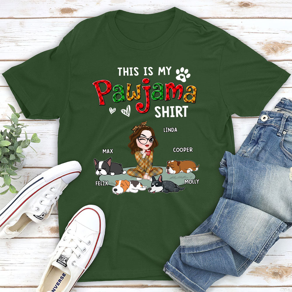 Pawjama Shirt Version 3 - Customizable Unisex Personalized T-Shirt for Pet Lovers