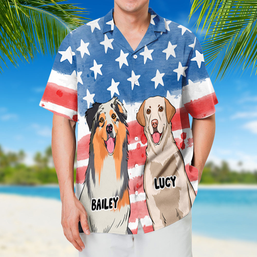 Top - Personalized Custom Hawaiian Shirt for Dog Dads