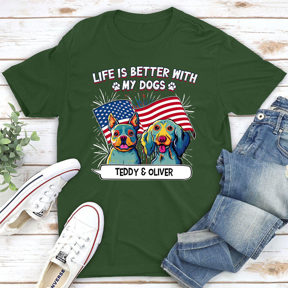 Pop Art Personalized Unisex T-shirt: A Perfect Gift for Pet Lovers