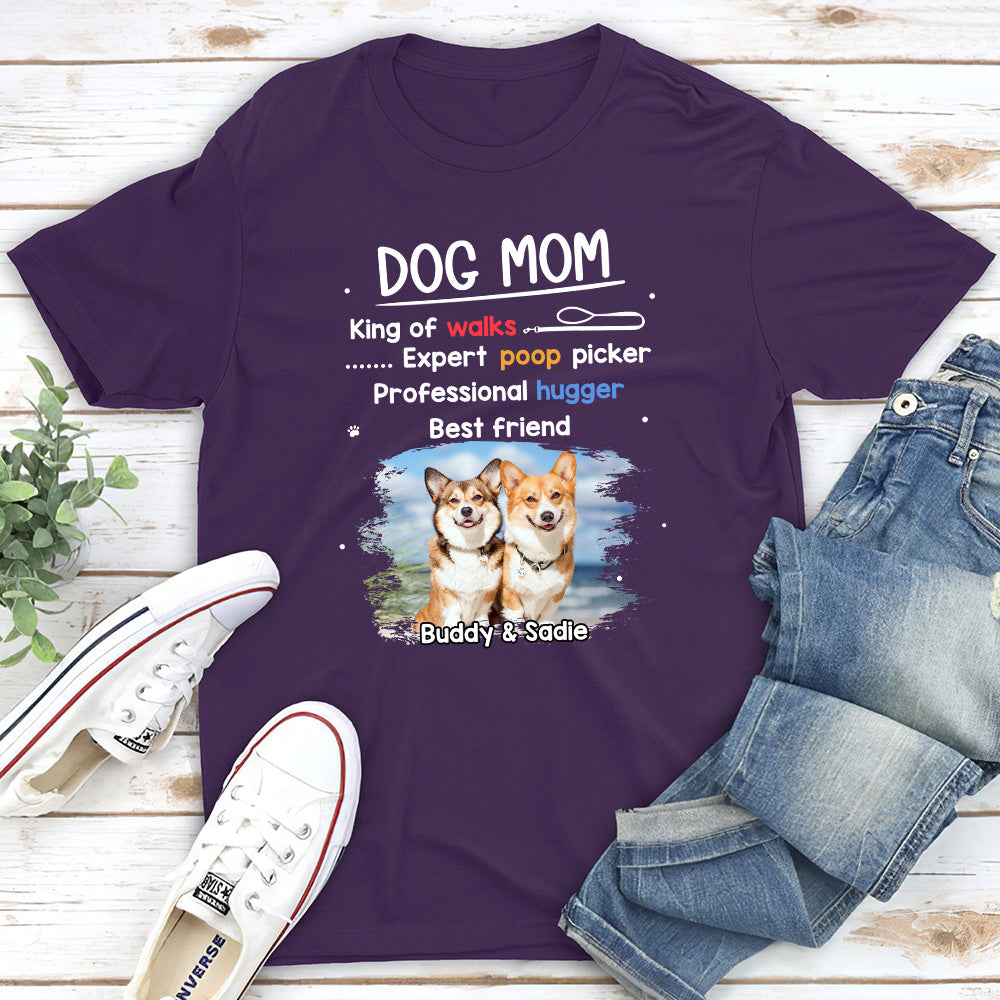 Personalized Custom Unisex Dog Dad T-shirt - Ideal Gift for Pet Lovers