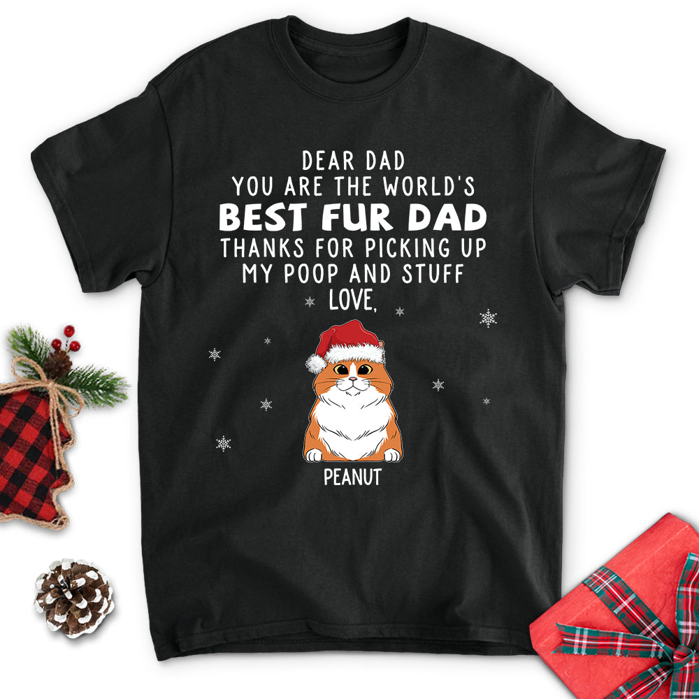 Personalized 'Thank You Fur Dad/Mom' Unisex T-shirt - Ideal Gift for Pet Lovers