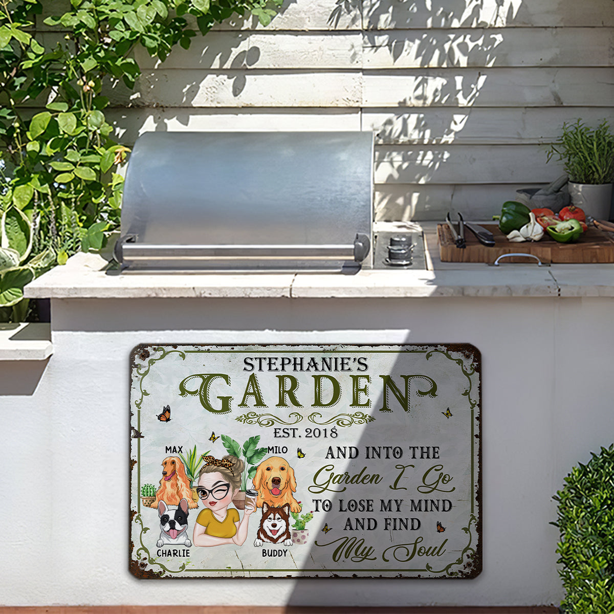 Find My Soul - Exquisite Personalized Custom Metal Sign for Memorable Moments