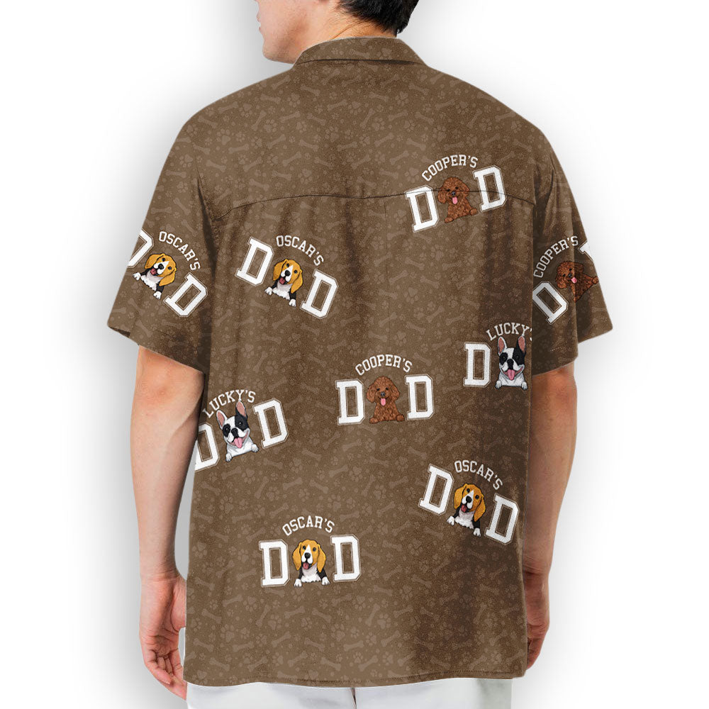 Summer Personalized Custom Hawaiian Shirt for Dog Dads - Unique Pet Lover's Gift