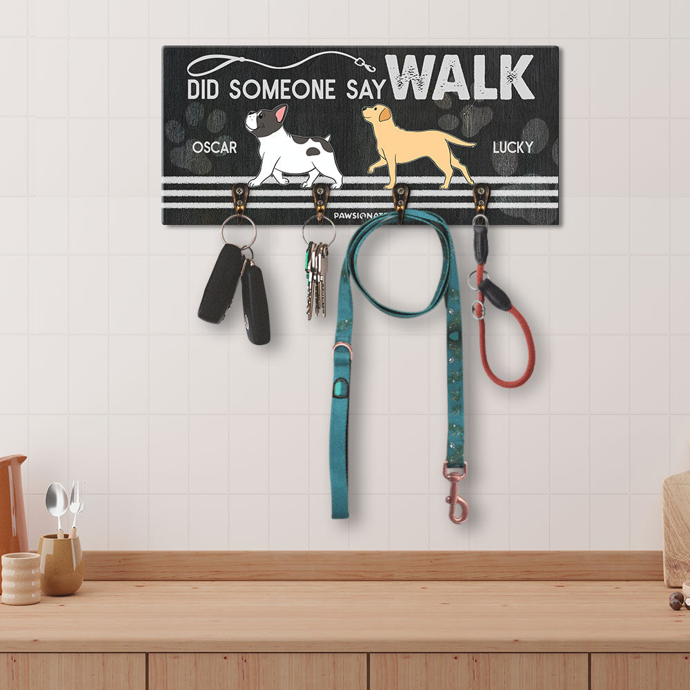 Personalized Custom Wooden Key Holder - The Ideal Gift for Pet Lovers